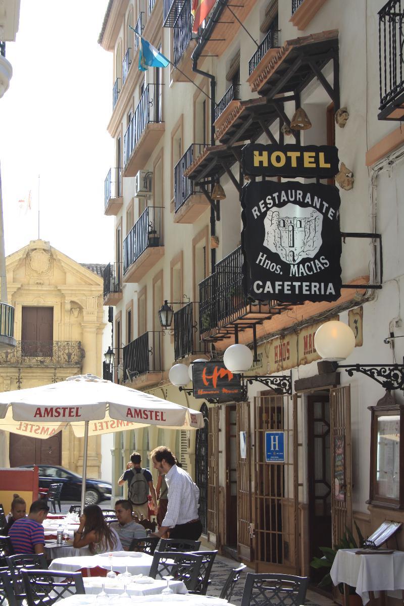 Hotel Hermanos Macias Ronda Exterior foto